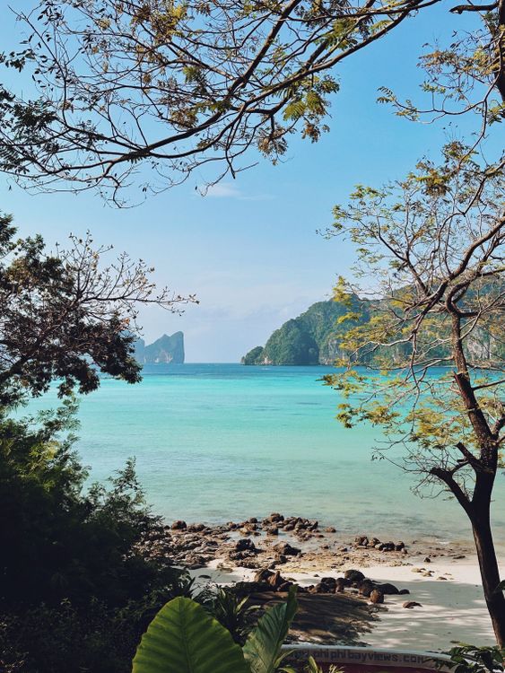 Snorkeling clear water Thailand