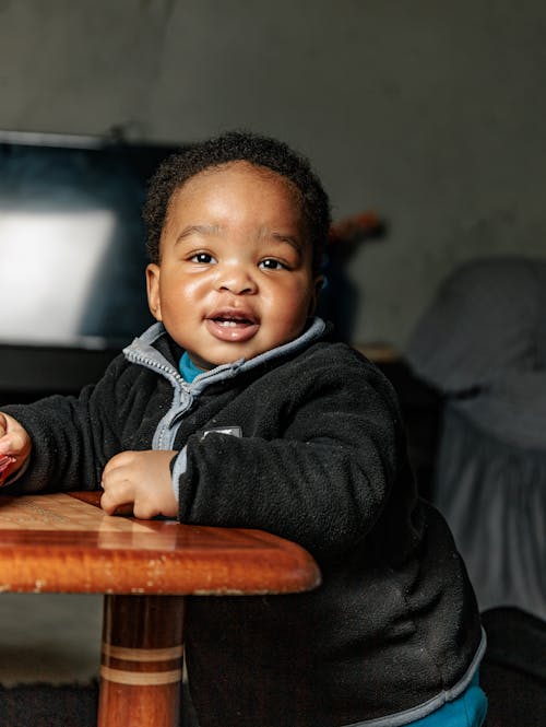 Gratis stockfoto met Afrikaanse jongen, baby, gezicht