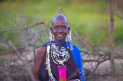 Man with Traditional Piercing