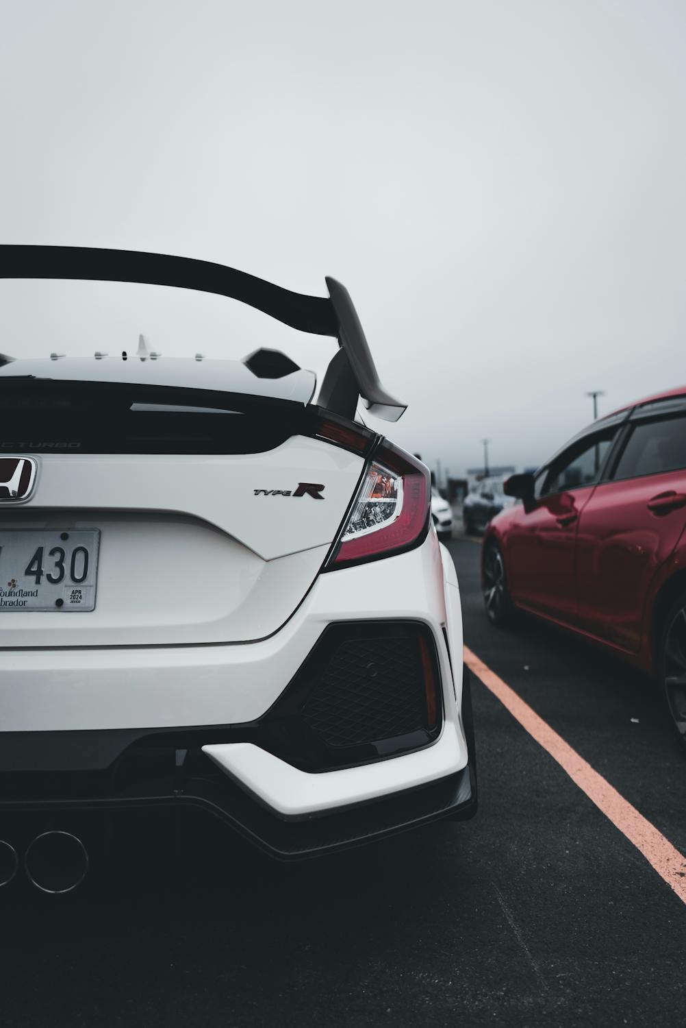 Back of Honda Civic Type R · Free Stock Photo