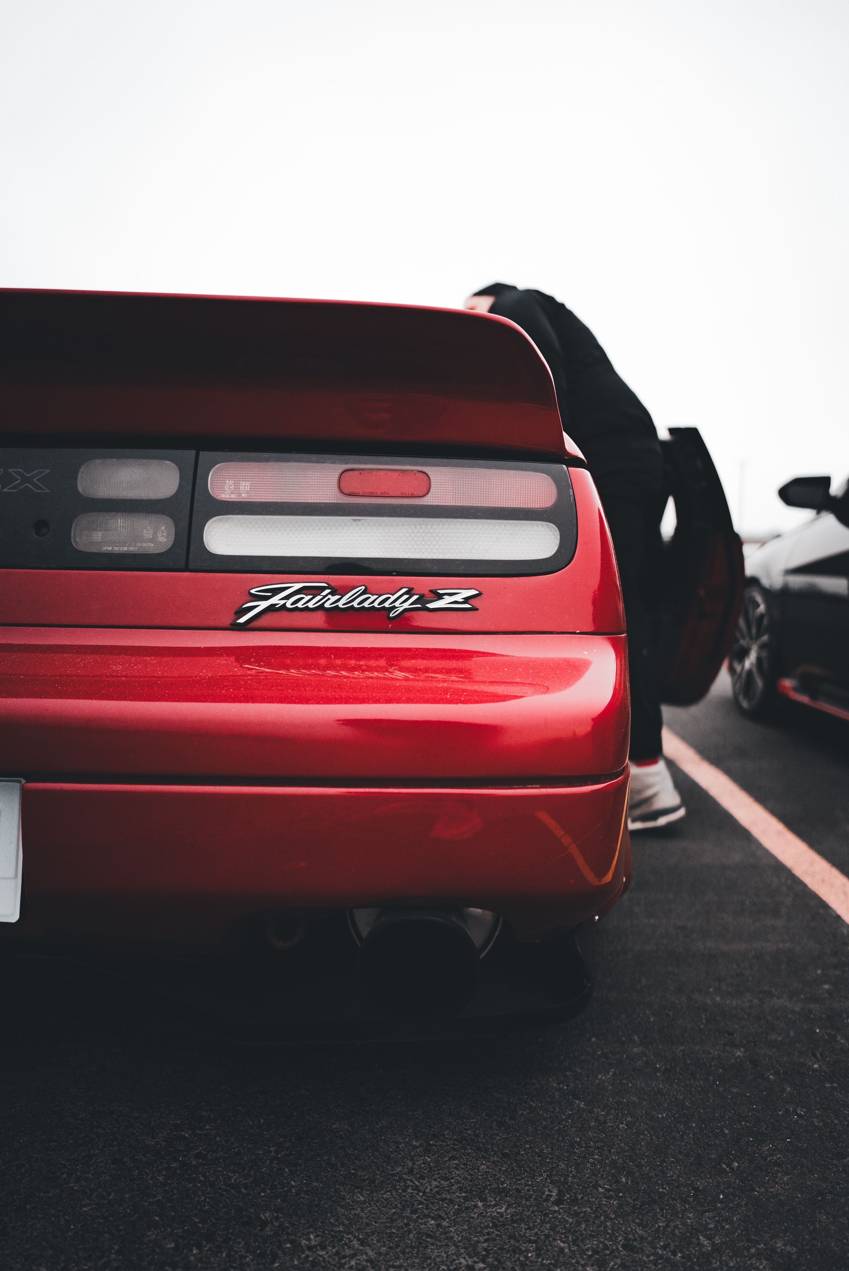 Back of Red Nissan Fairlady Z · Free Stock Photo