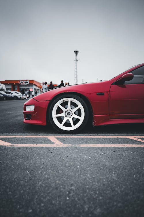Tuned Nissan 300ZX Parked
