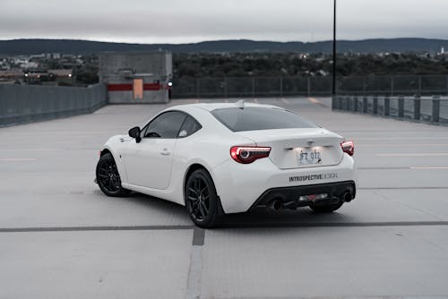 Back View of Sports Toyota FT 86