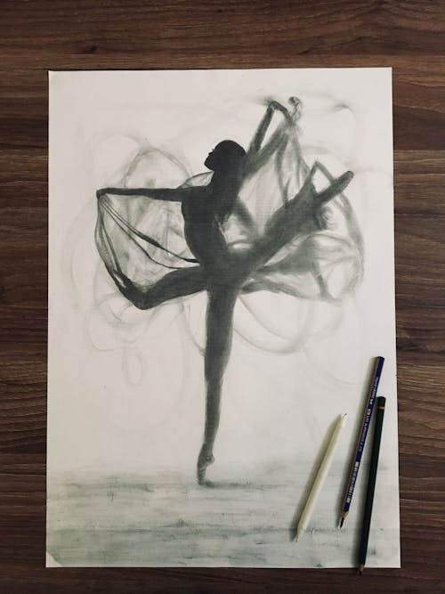 Gratis stockfoto met ballerina, balletdanser, bovenaanzicht