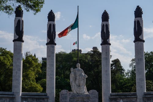 Monument to the Ninos Heroes in Mexico 