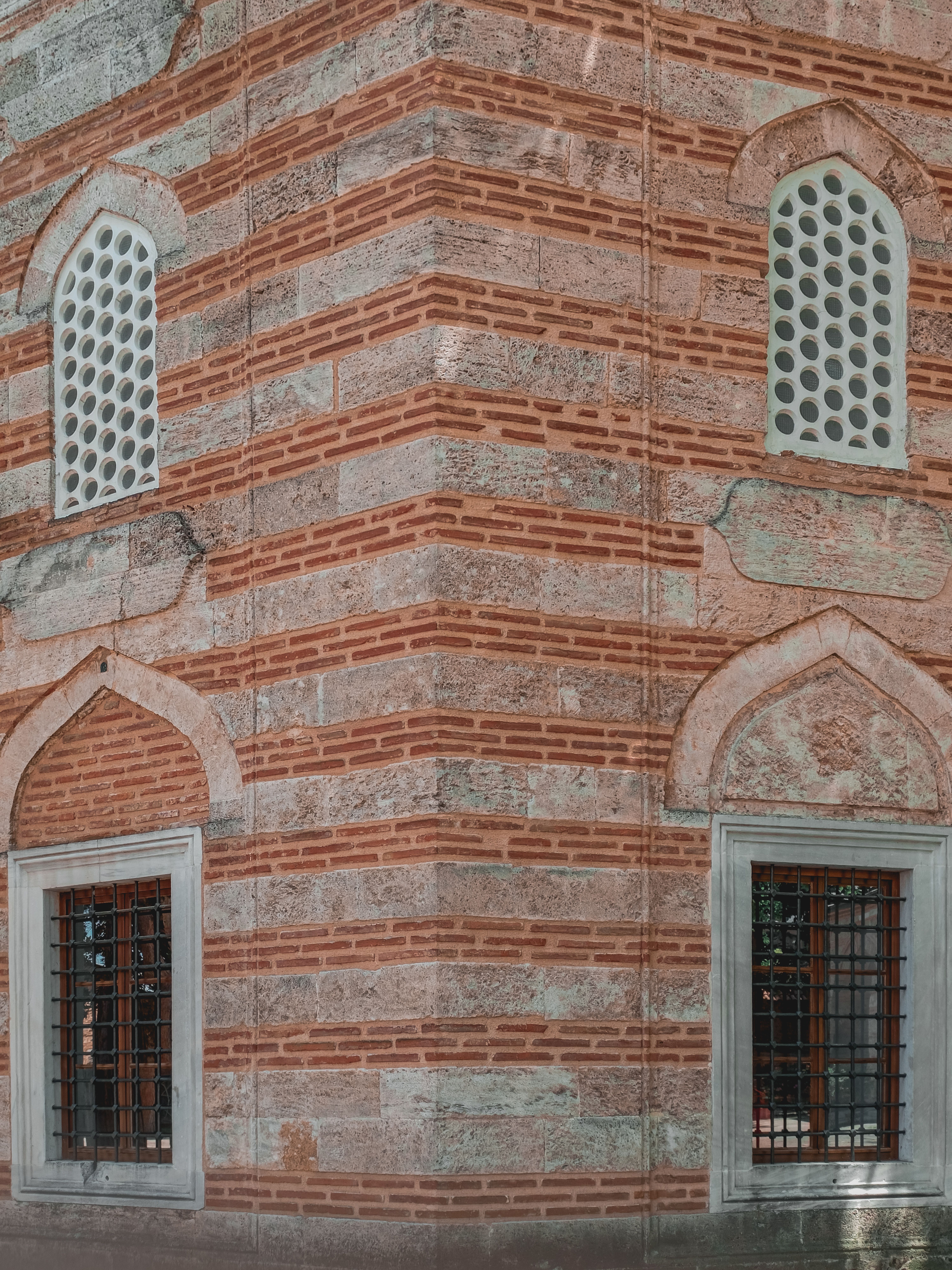 Corner of the Muradiye Complex Mosque · Free Stock Photo