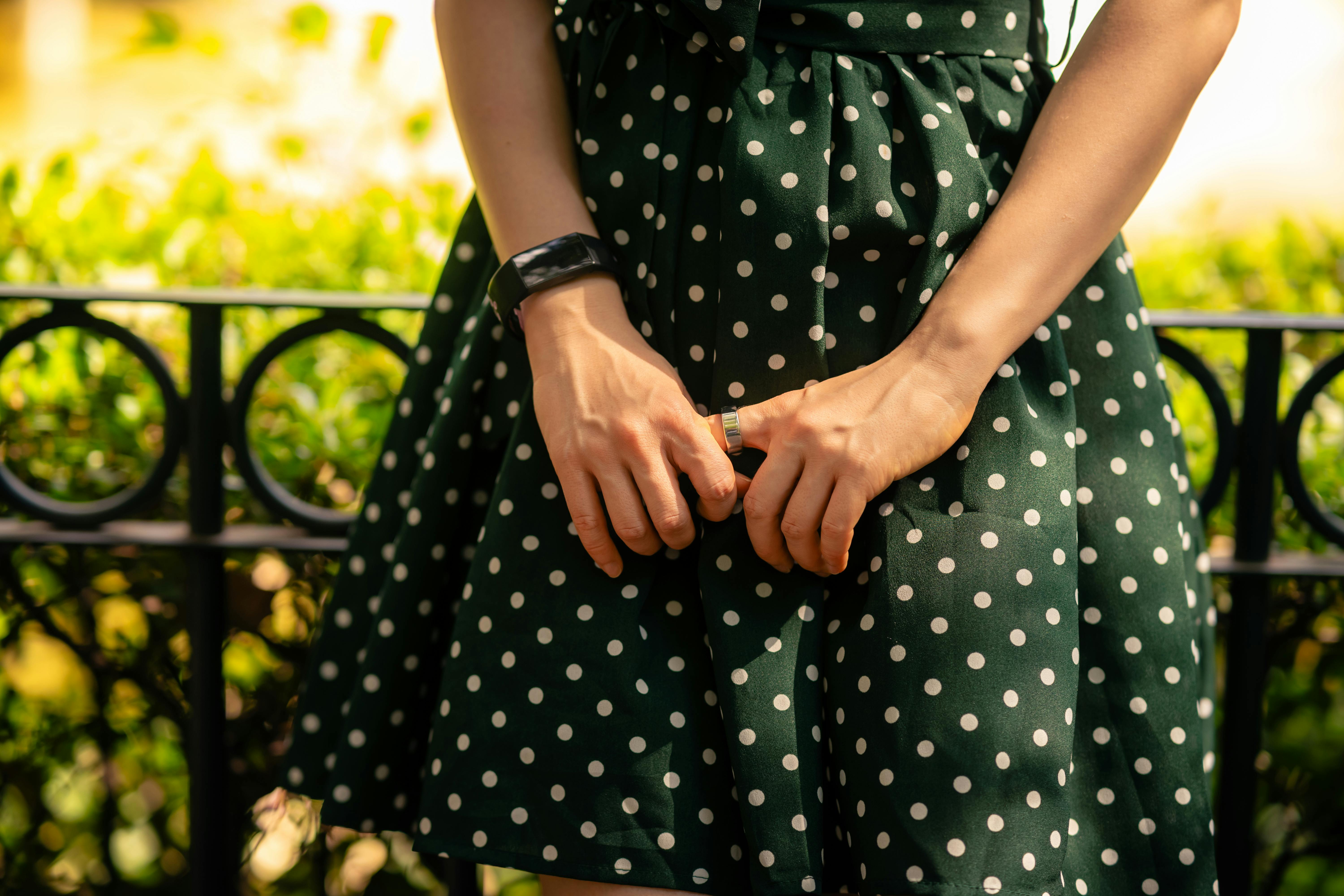 Polka Dot Dress Stockings