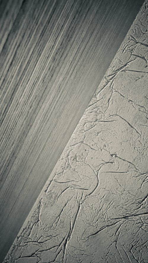 grey wrinkle pattern with wood grain on wallpaper