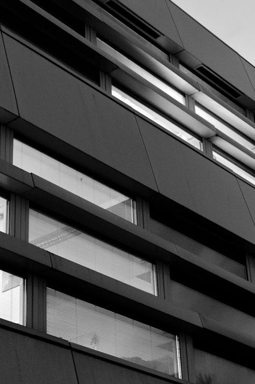 Fotos de stock gratuitas de blanco y negro, edificio, muro