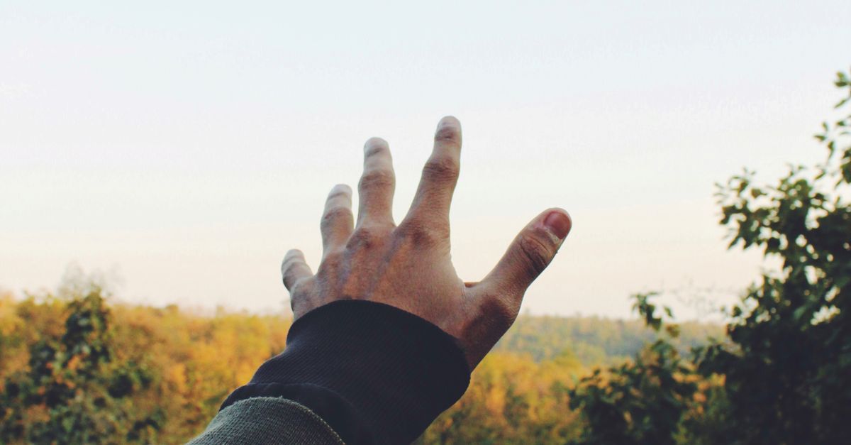 Man Hand Rais Man Raising His Hand · Free Stock Photo