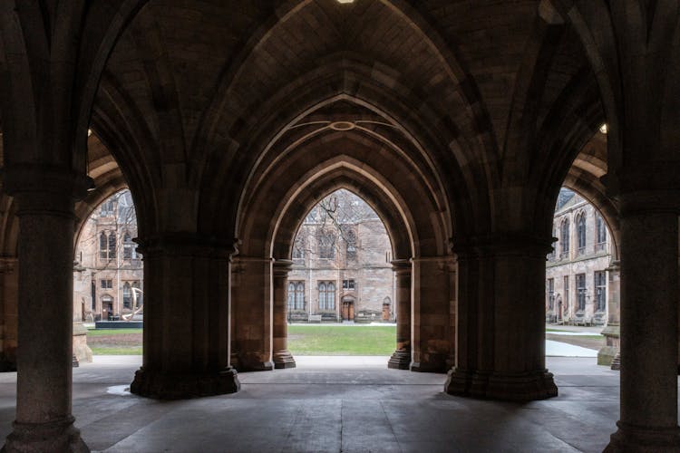 Arches In University In Glasgow