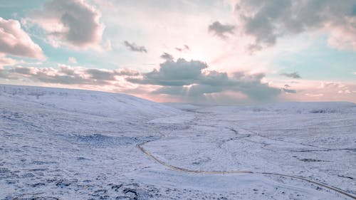Immagine gratuita di cloud, inverno, neve