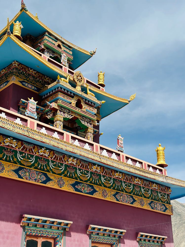 Monastery In Gue, India