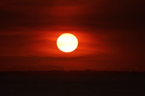 Sun During Sunset