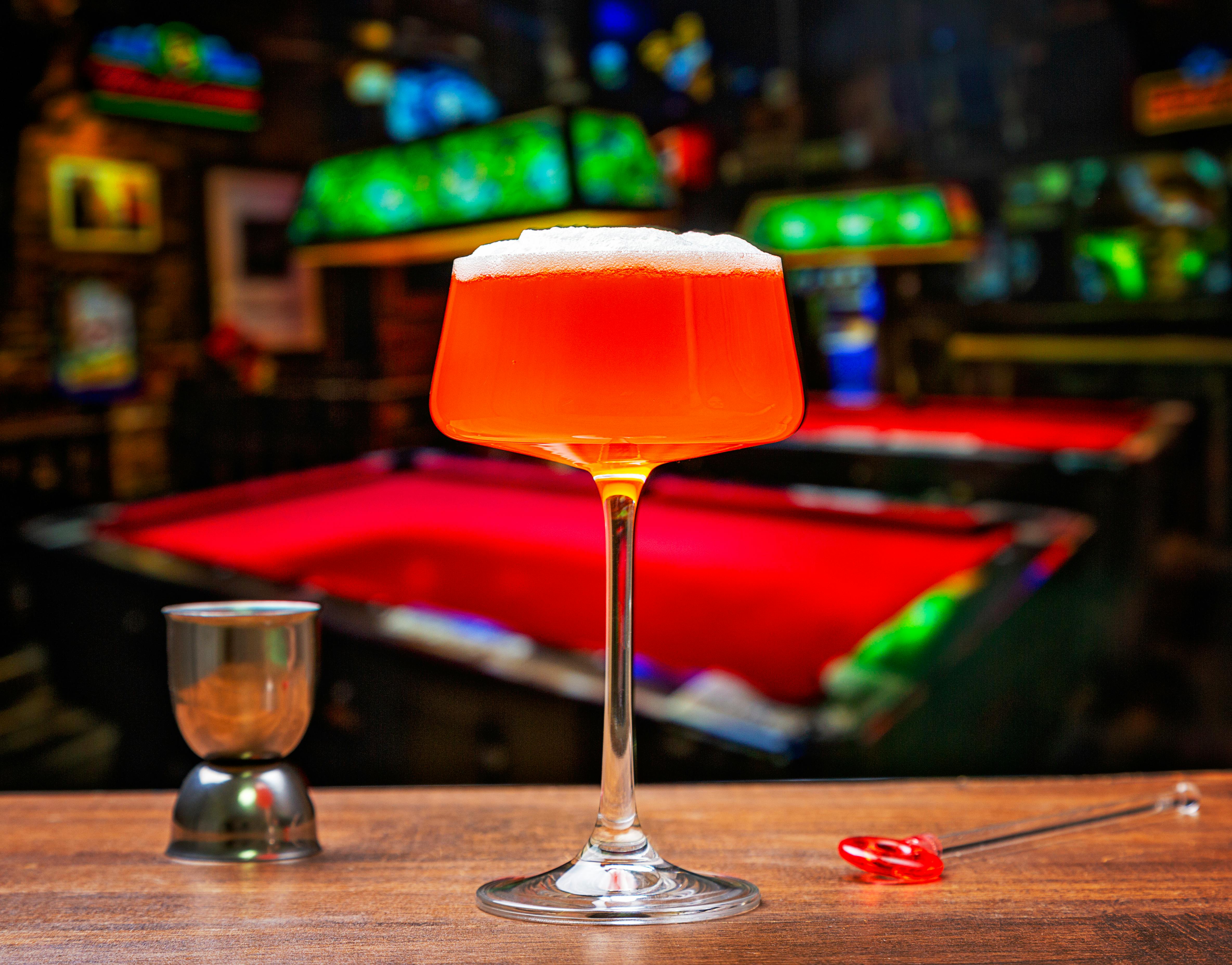 reserved party lounge with games and private bar setup - bar and games near me