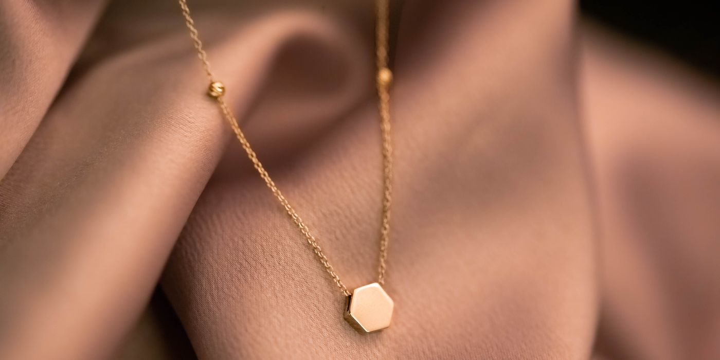 The Gold Edit — gold jewellery on silk
