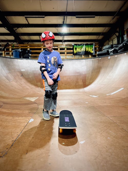 Boy at Skatepark