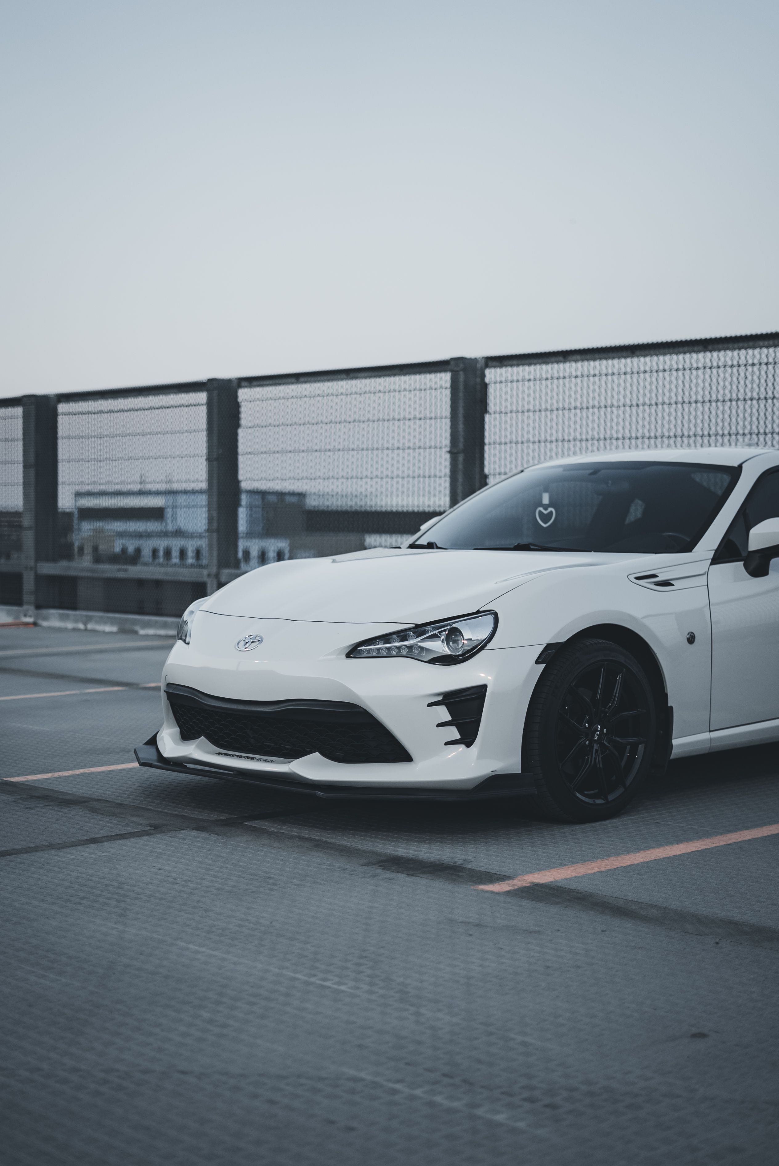 Sports Toyota FT 86 on Parking Lot · Free Stock Photo