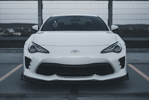 White Toyota FT 86