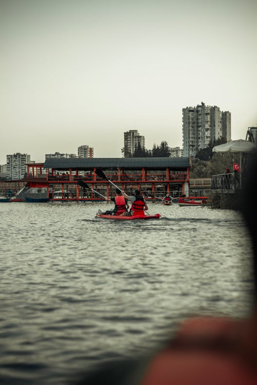 Two People on a Boat 