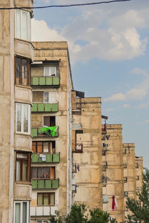 Kostenloses Stock Foto zu apartments, gebäude, stadt