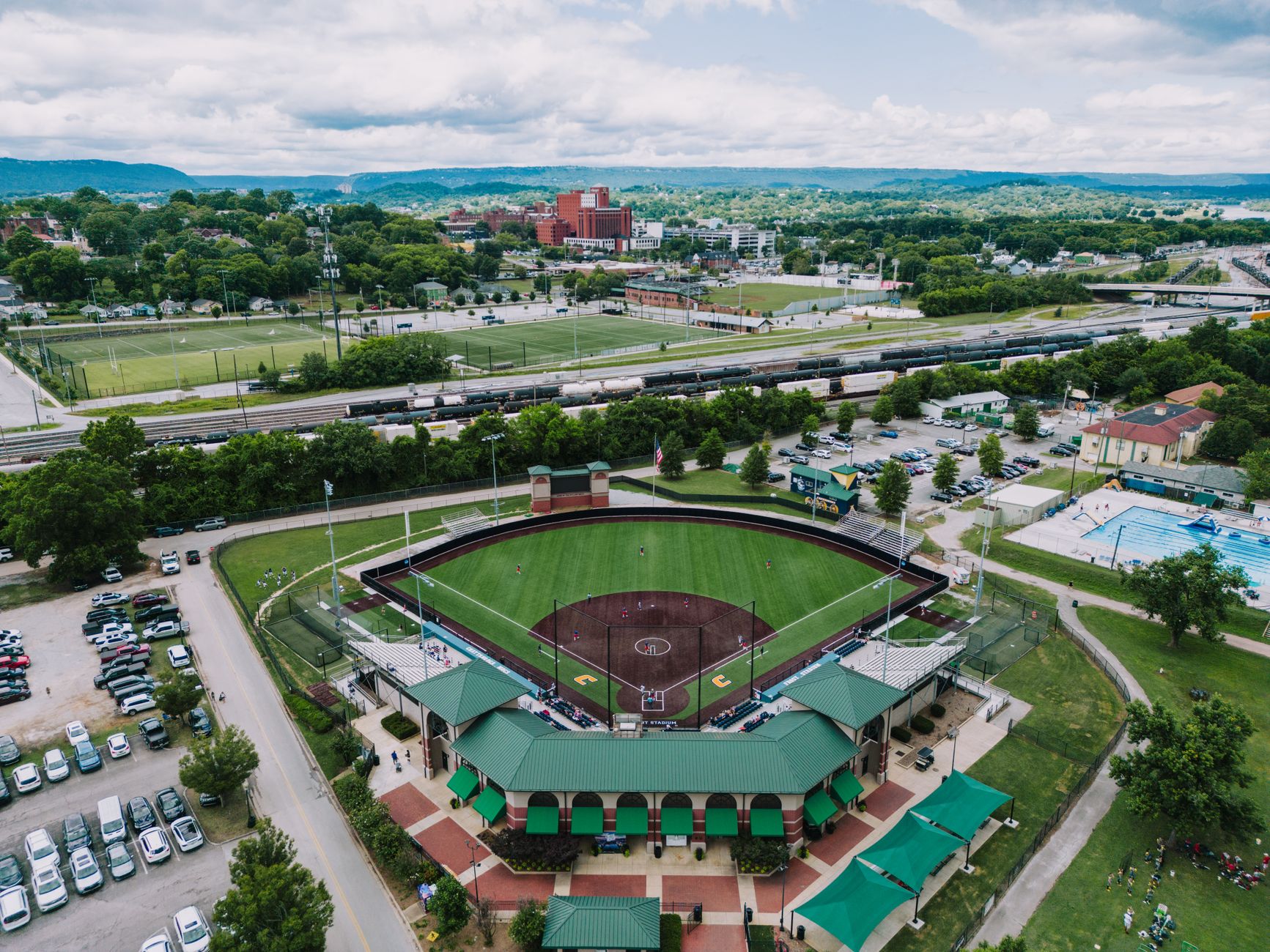 Chattanooga City Public Works Finalizes Construction at Erlanger Park
