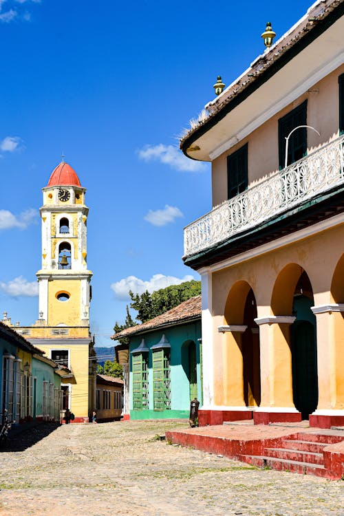 古巴, 垂直拍攝, 城鎮 的 免費圖庫相片