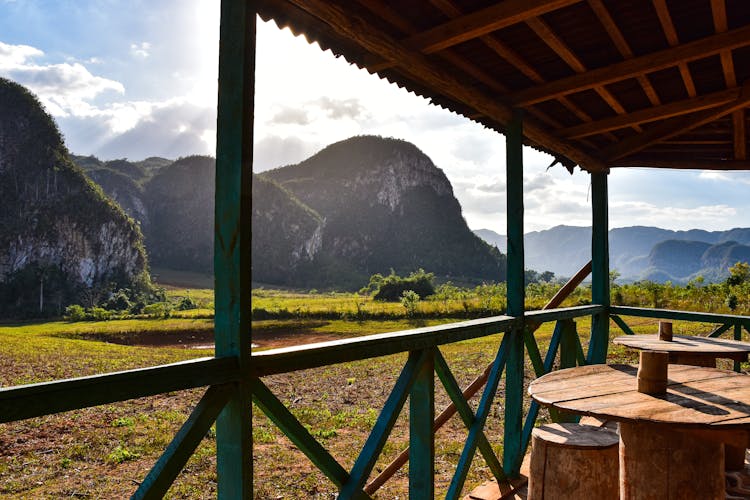 Porch Of House In Countryside