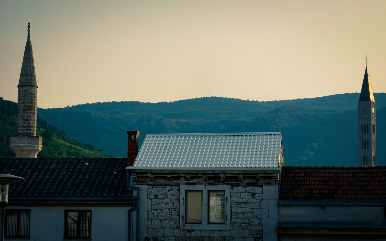 Zgrada Ureda visokog predstavnika (OHR) u Sarajevu, simbol međunarodnog nadzora u Bosni i Hercegovini.