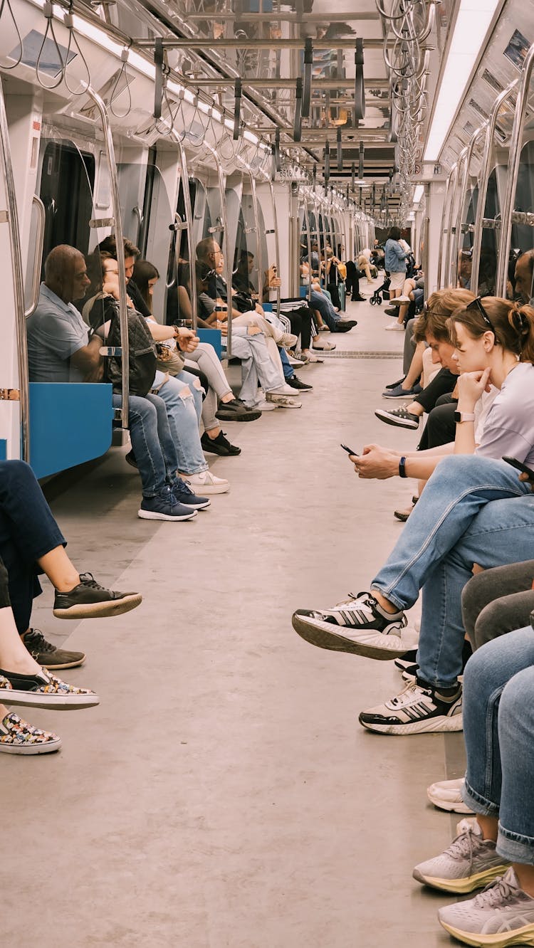 Passengers In Subway