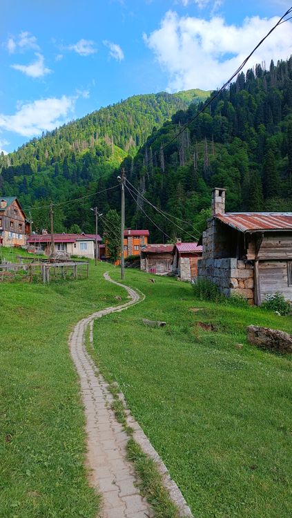 Mountain Village in Summer · Free Stock Photo