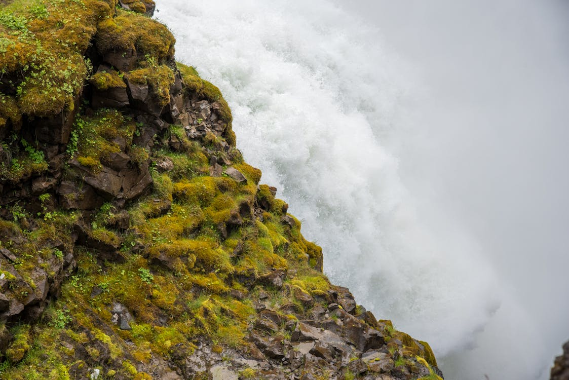 Free stock photo of gullfoss, iceland, waterfall