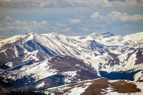 Бесплатное стоковое фото с горы, зима, пейзаж