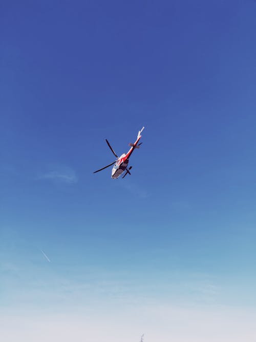 gratis Foto Van Helicopter Stockfoto