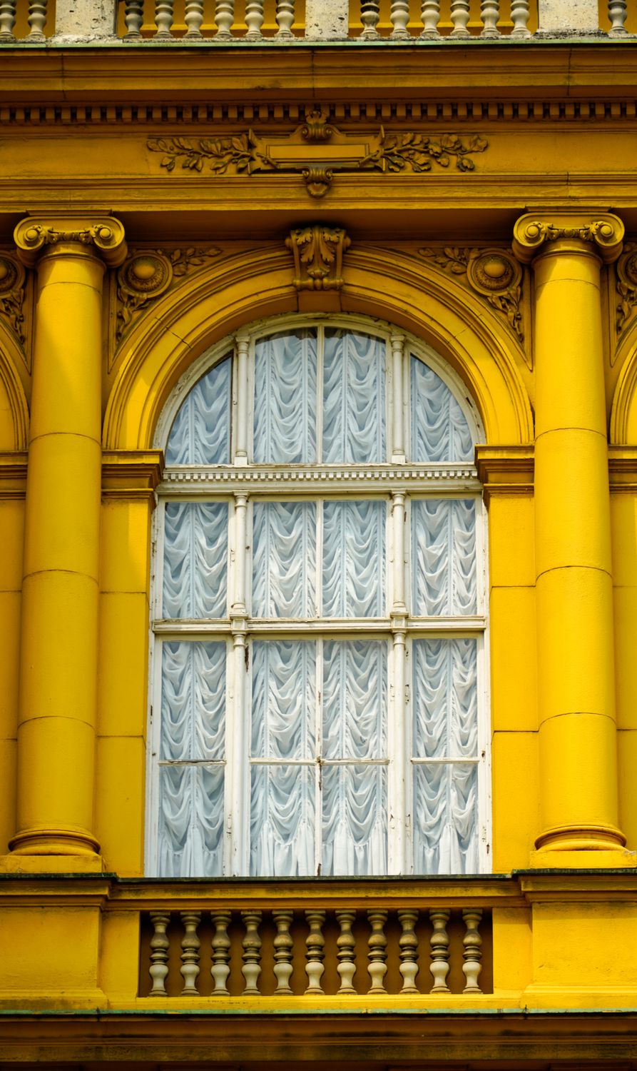 Pilers Window Arched Window with Pilasters · Free Stock Photo