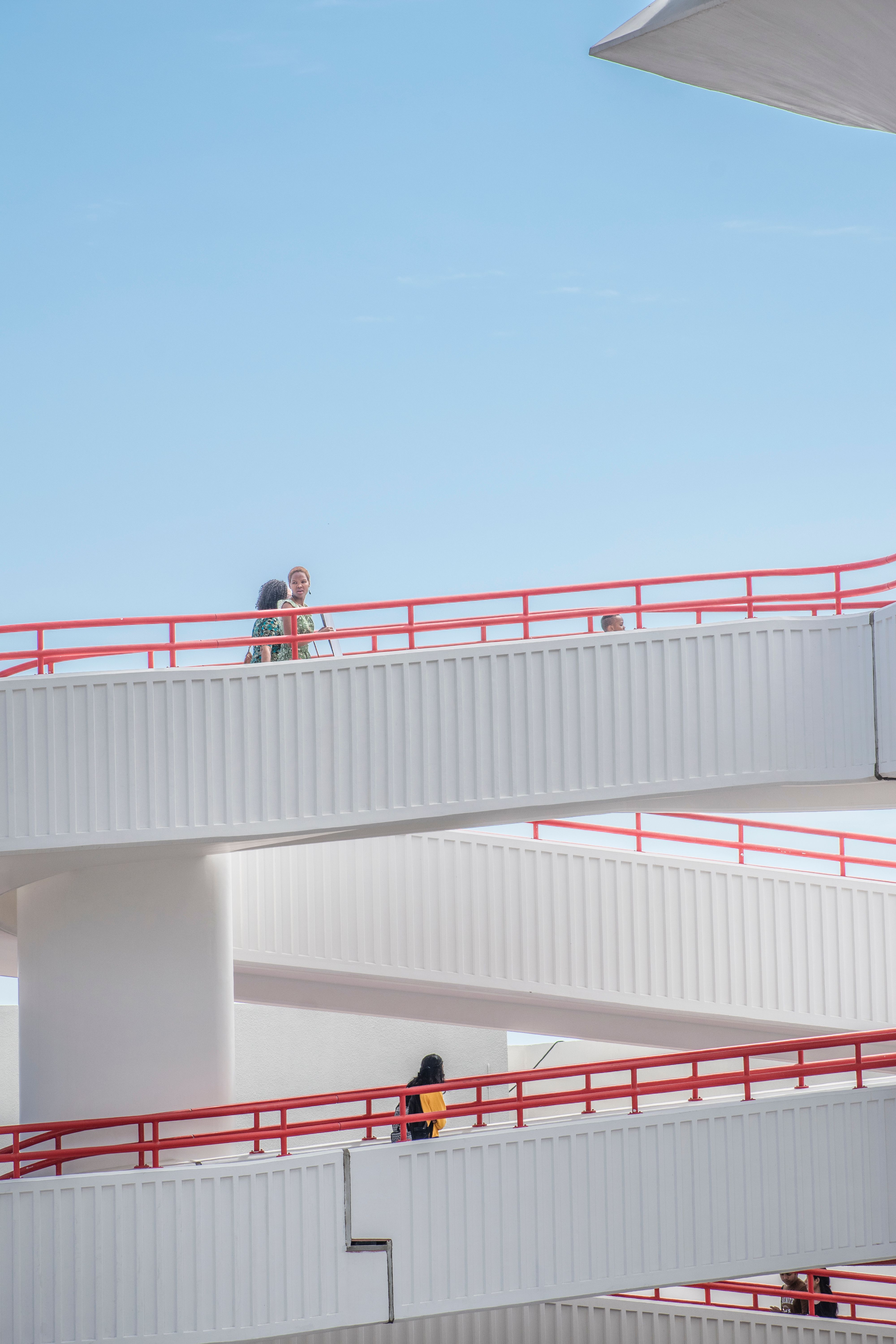 White Walls of Footbridges · Free Stock Photo