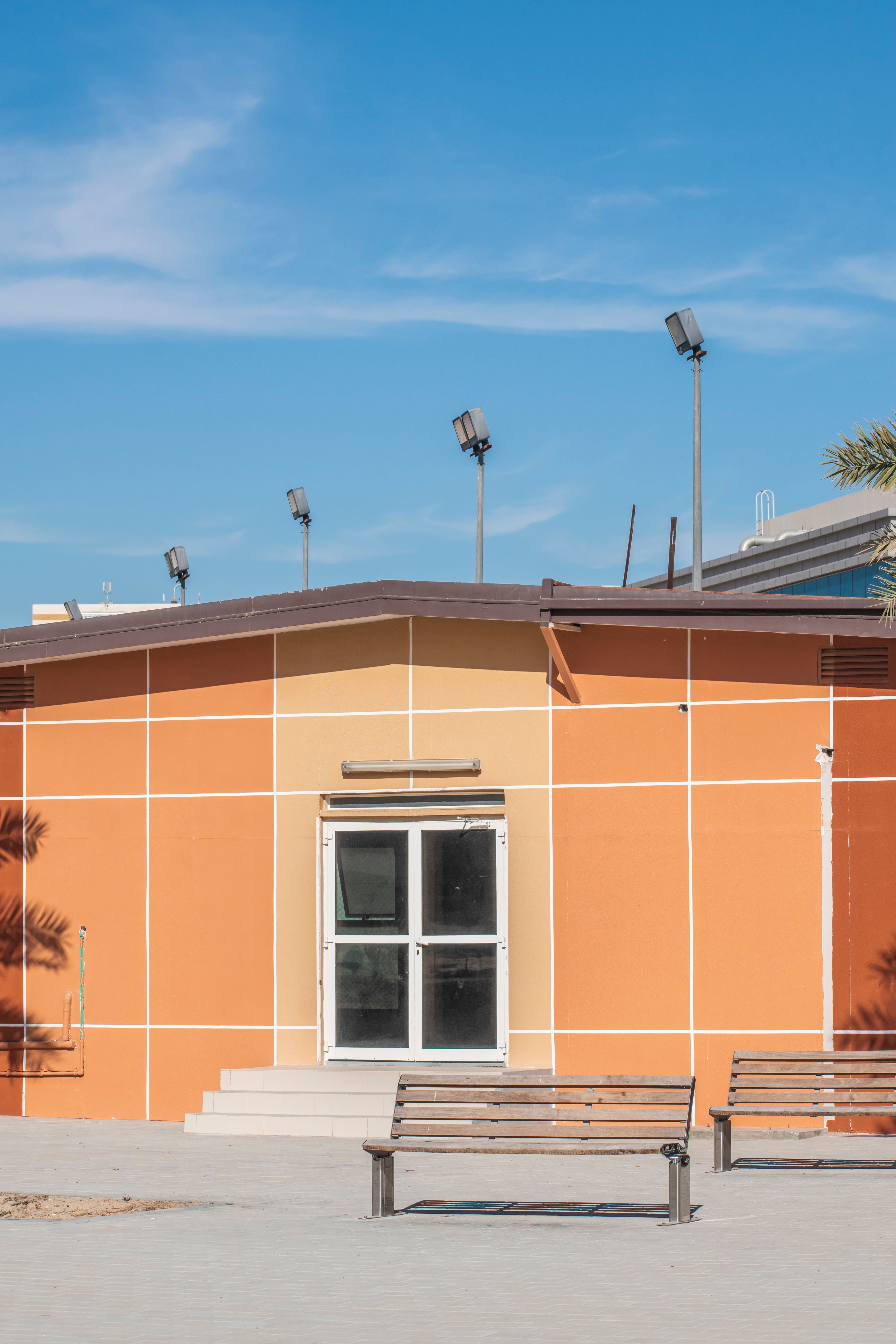 Tram Running Our under Parking Building · Free Stock Photo