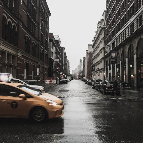 Free stock photo of city, new york city, rainy day