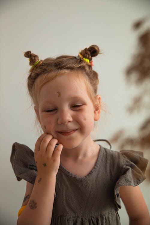 Portrait of Smiling Girl