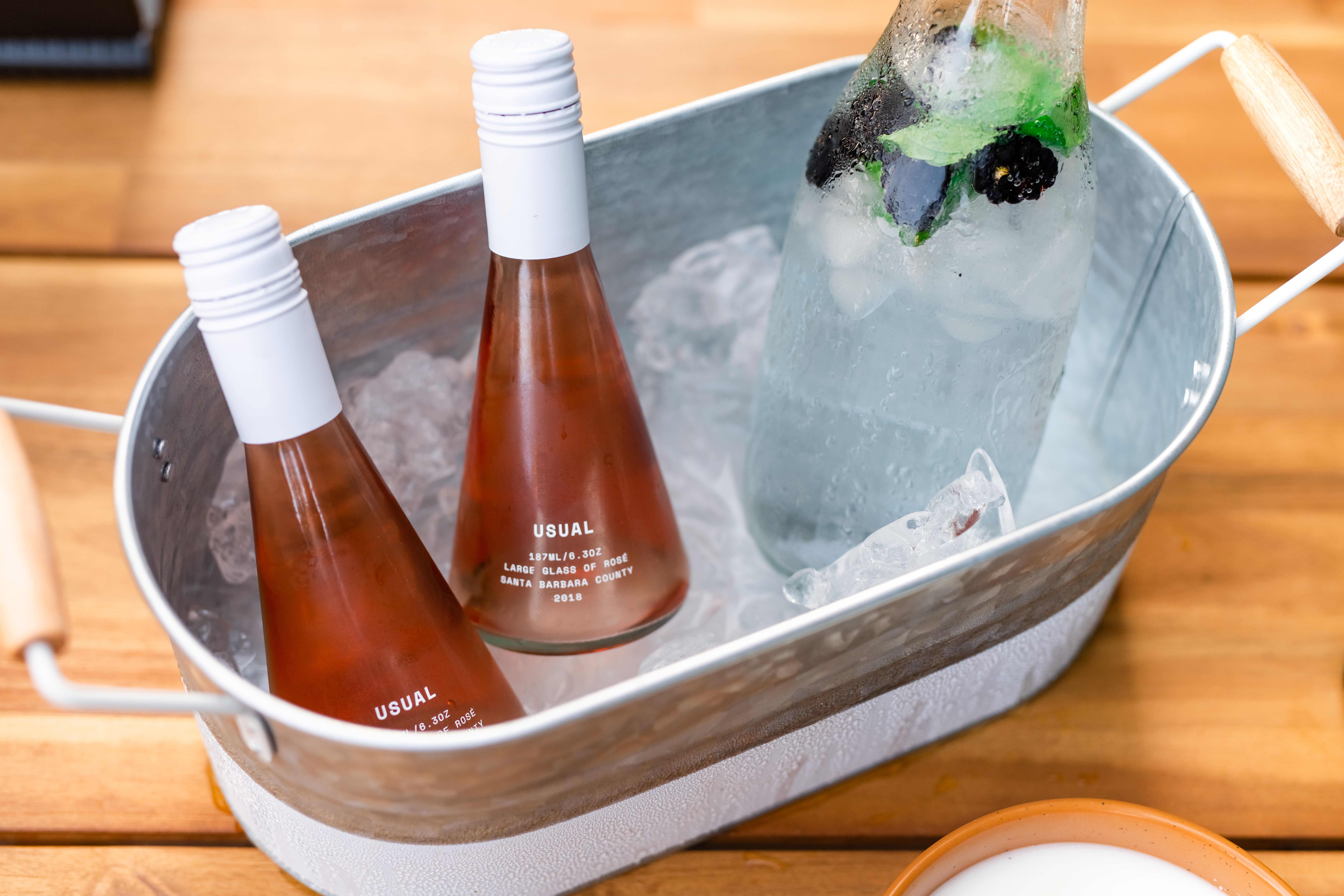Seau à Glace Transparent VINTORKY - 24x20x19.5 Cm, Idéal Pour Vin, Bière, Cocktails - Bar, Maison, Fête