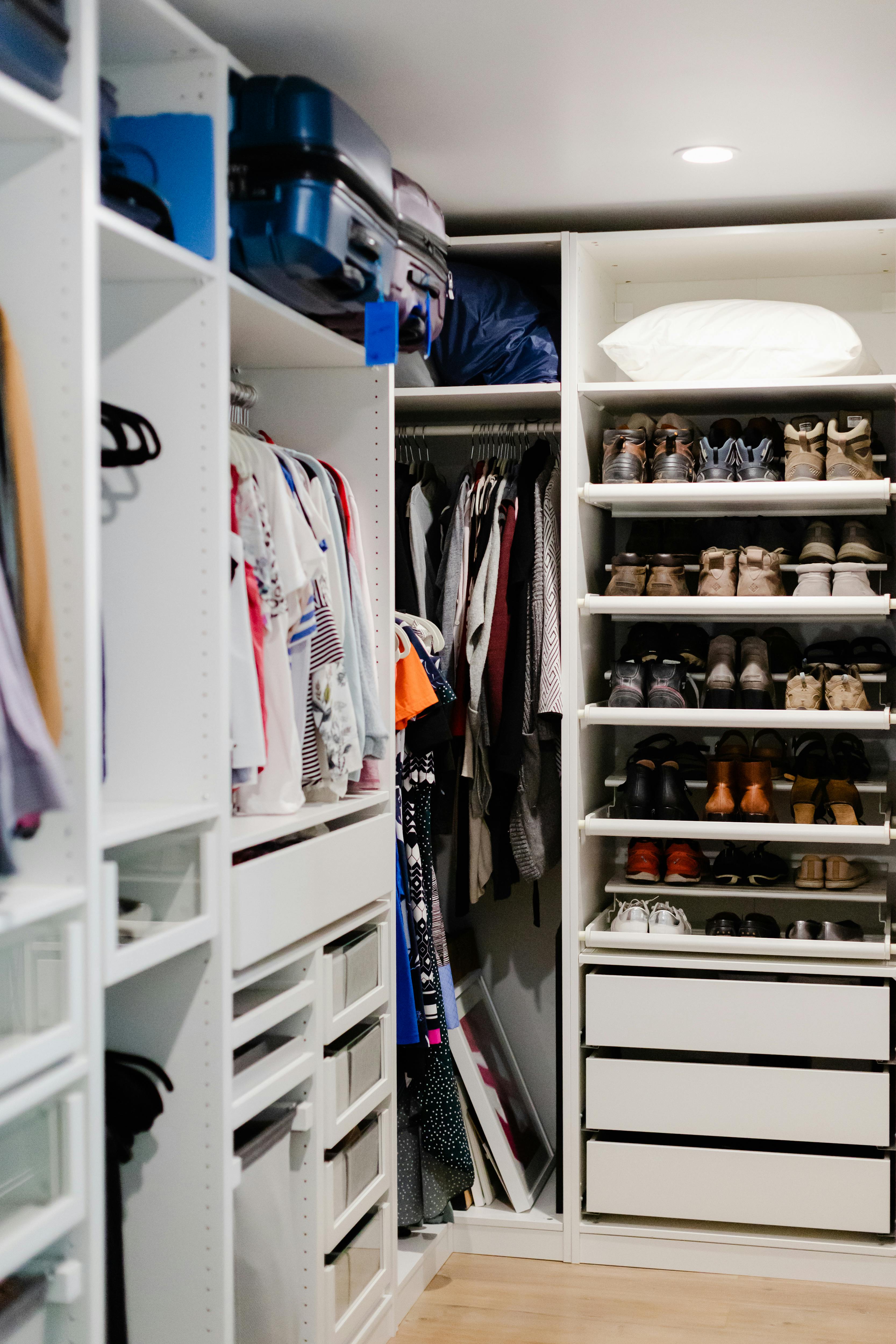 Installing a Custom Closet Organizer