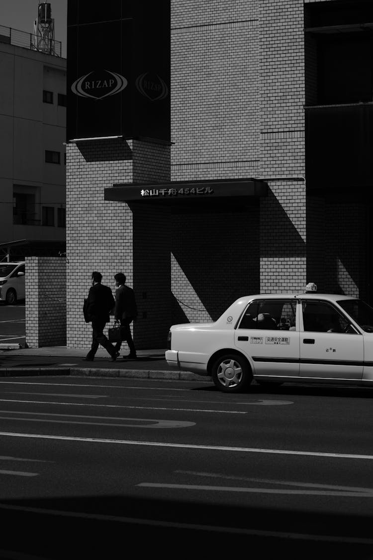 Taxi On Street