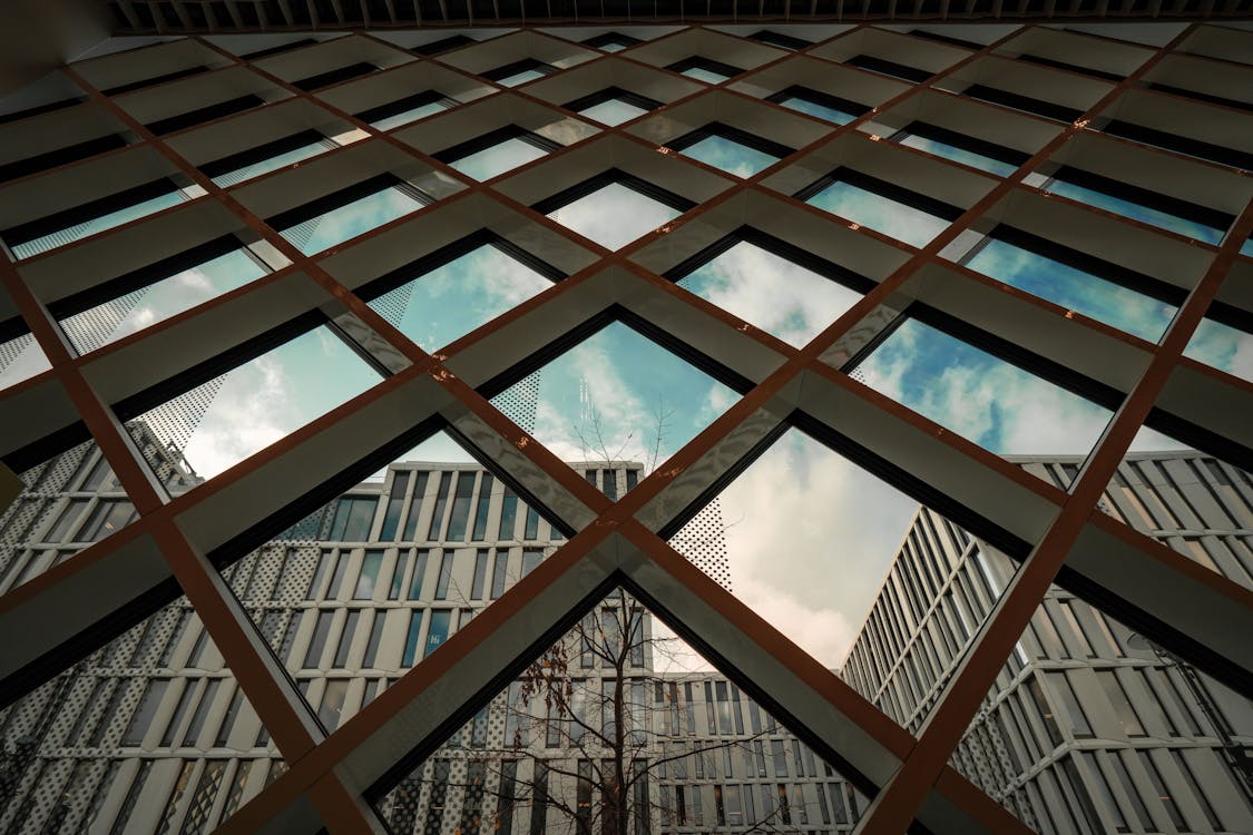 Geometric Pattern of Window · Free Stock Photo