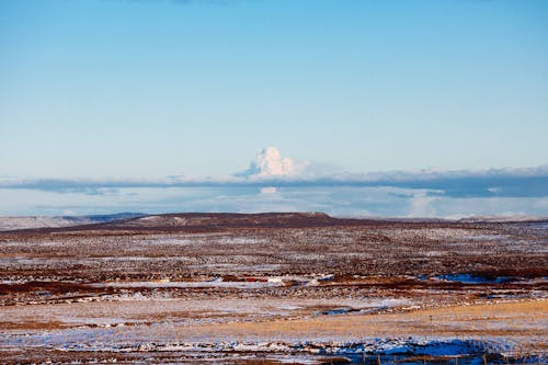 Landscape Photography of Land Field and Body of Water