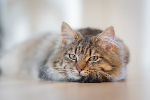 Blue Eyed Grey Tabby Cat · Free Stock Photo