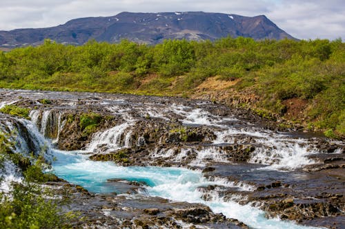 Ingyenes stockfotó bruararfoss, festői, háttérkép témában