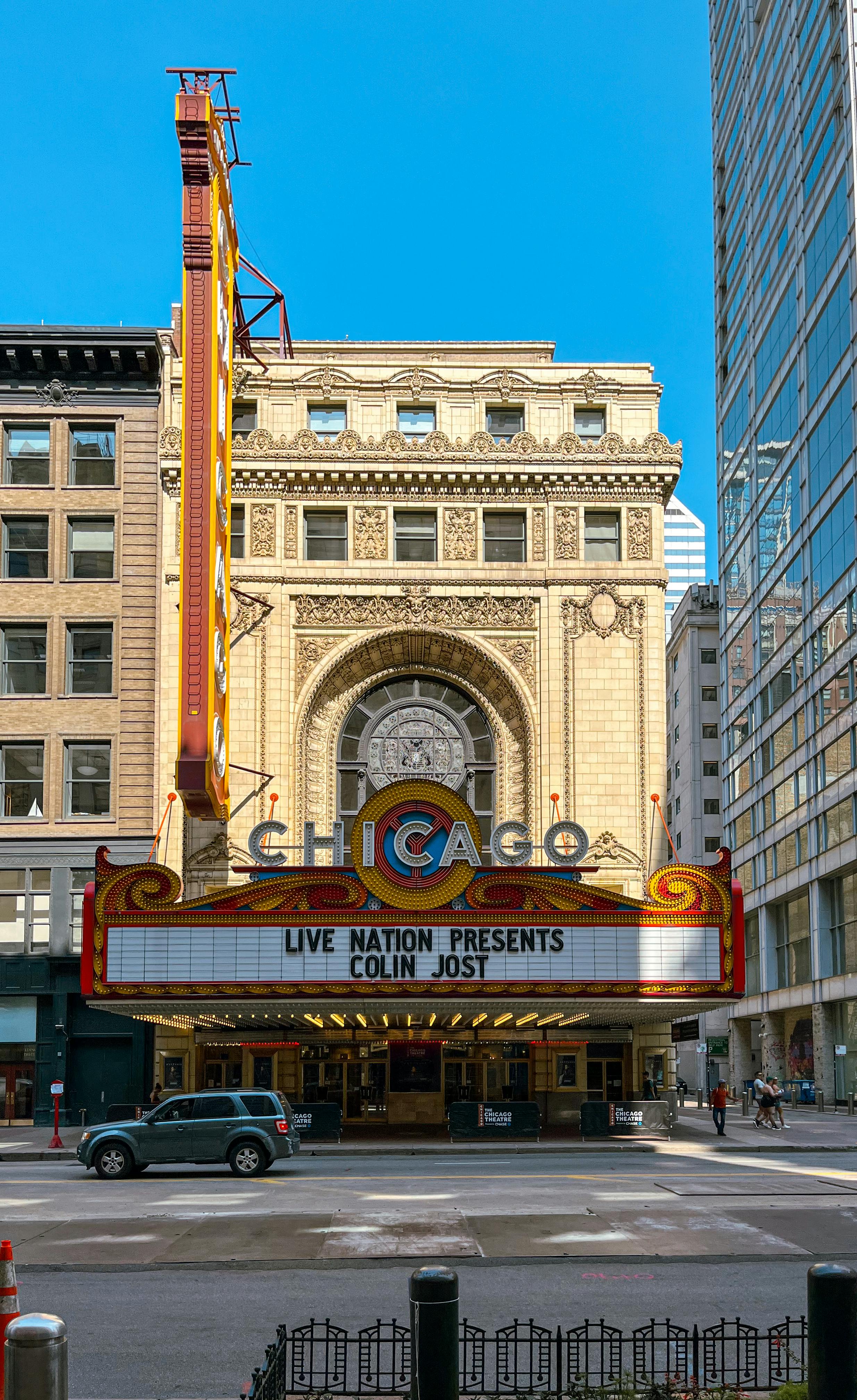 Miễn phí Vào Nhà Hát Chicago Ảnh lưu trữ