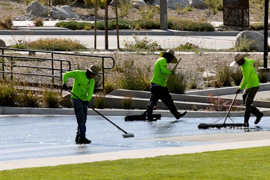 cleaning crew