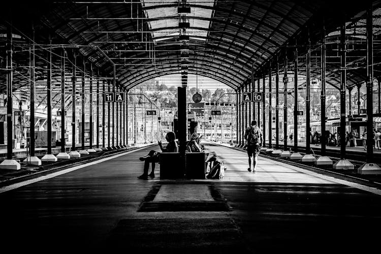 Railway Station Platform