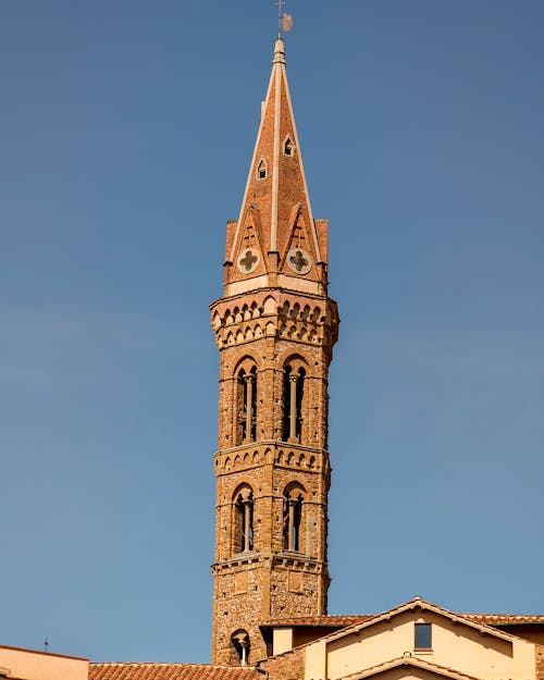 Foto d'estoc gratuïta de arquitectura gòtica, badia fiorentina, catòlic